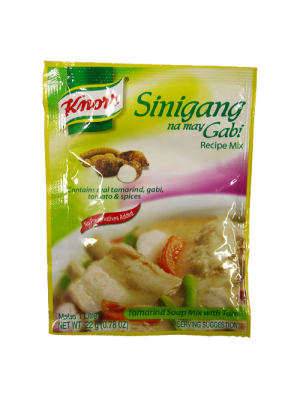 KNORR SINIGANG SA SAMPALOK W/GABI 22g
